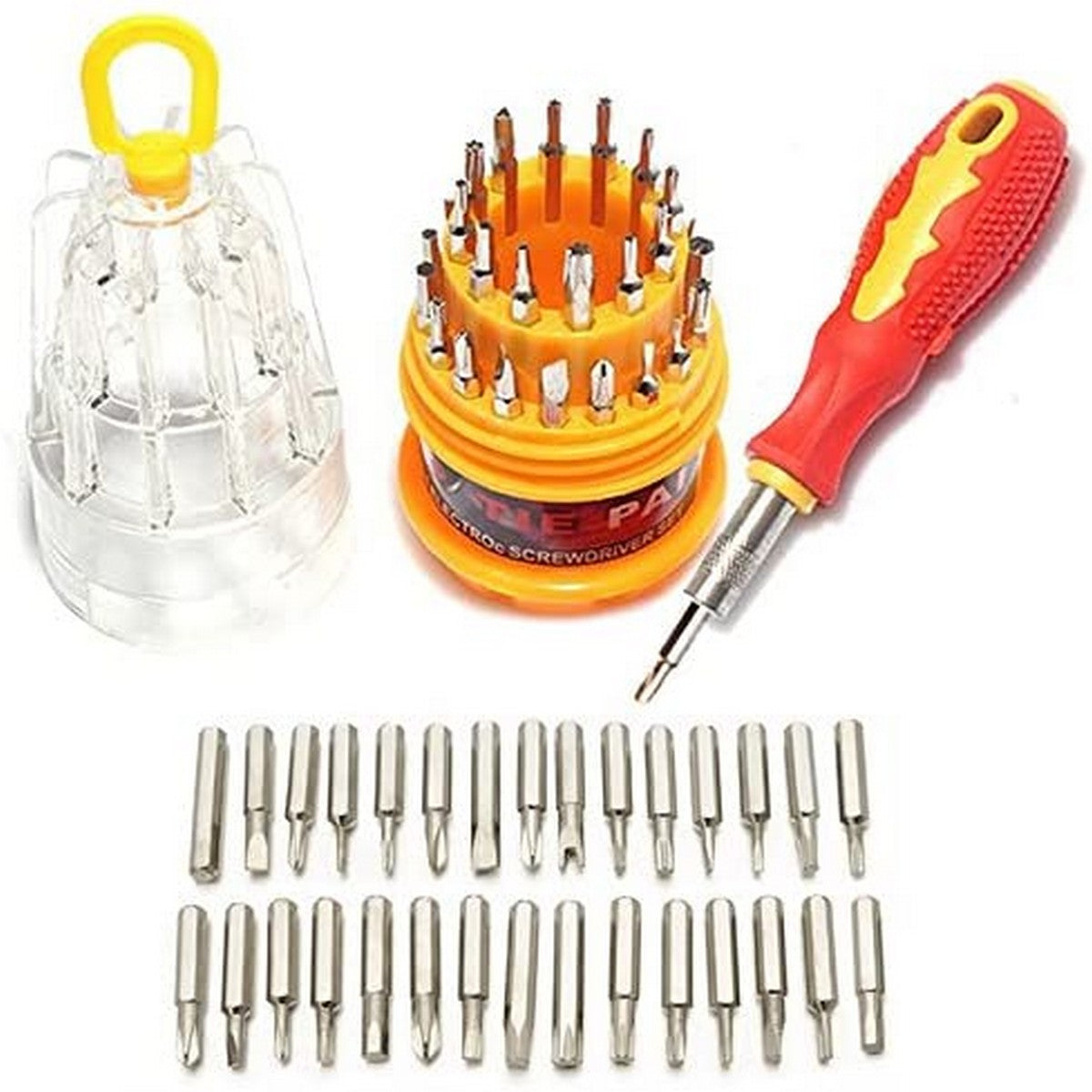 Screwdriver 31 in 1, Repairing Interchangeable Precise Screwdriver Tool Set Kit