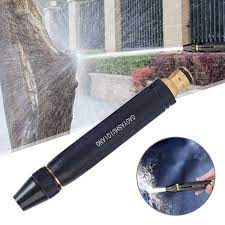 High Pressure Water Spray Nozzle Hose Pipe Adjustable Metal Spray.